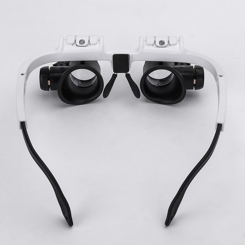 LED Magnifying Glasses 3-Level Illumination Precision Tasks - Image 2