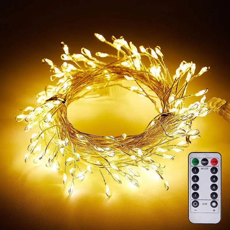 LED String Lights 9m Copper Wire Fairy Lights Indoor & Outdoor Use - Image 2