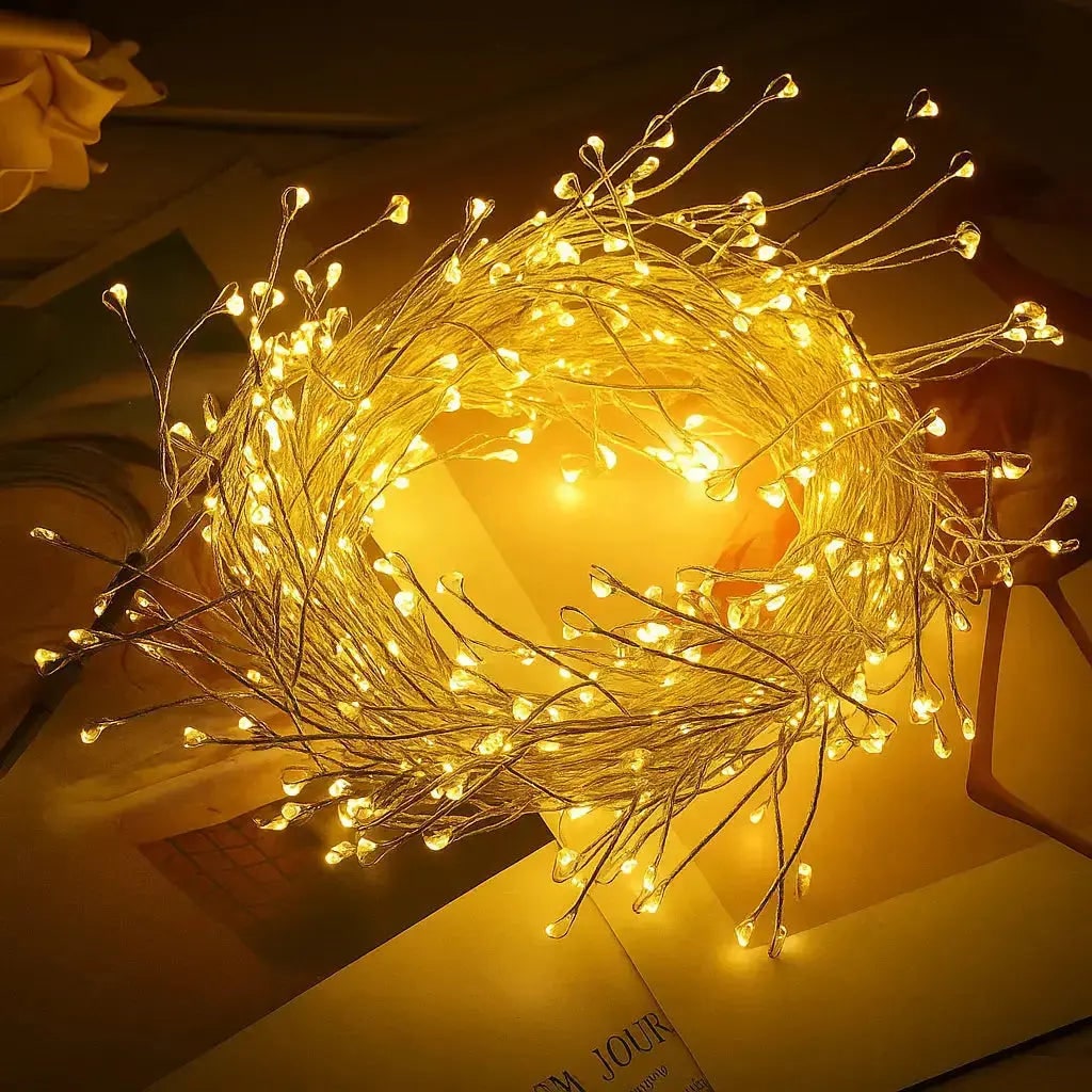 LED String Lights 9m Copper Wire Fairy Lights Indoor & Outdoor Use - Image 3