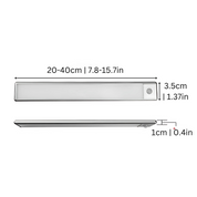 LED Under Cabinet Light Bar Motion Sensor Slim Design 20- - Image 2