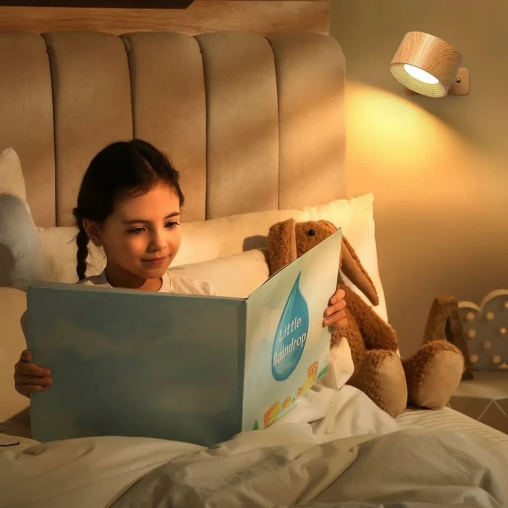 LED Wall Light Rechargeable Sconce Rotatable Wall-Mount - Image 19