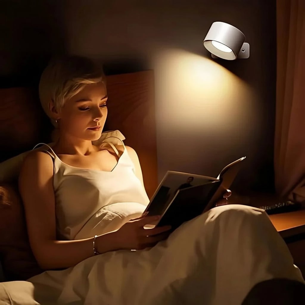 LED Wall Light Rechargeable Sconce Rotatable Wall-Mount - Image 5