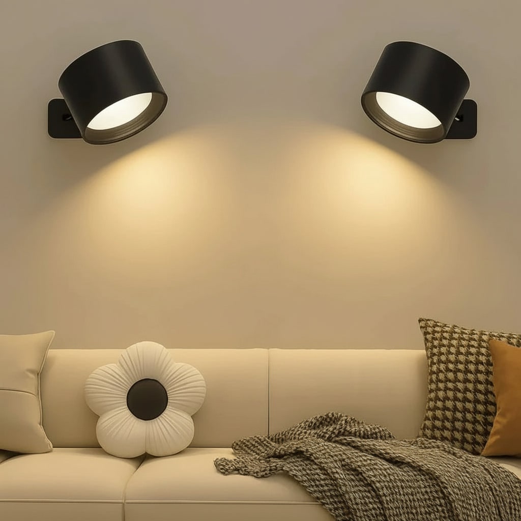 LED Wall Light Rechargeable Sconce Rotatable Wall-Mount - Image 6