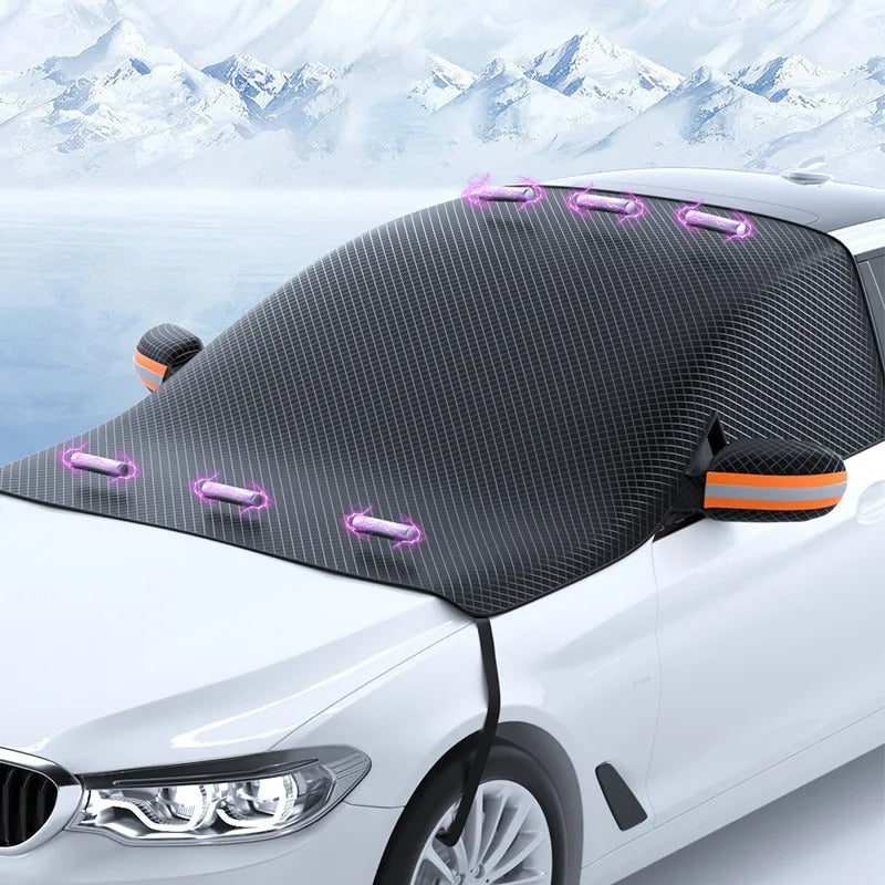 Magnetic Car Snow Cover Winter Protection and Easy Use - Image 1