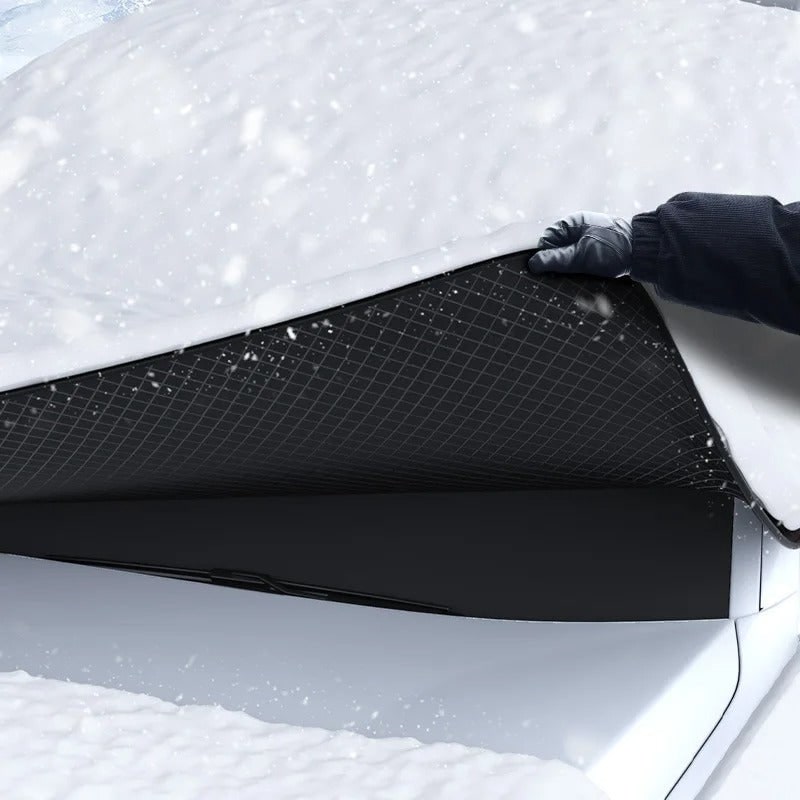 Magnetic Car Snow Cover Winter Protection and Easy Use - Image 4