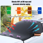 Magnetic Car Snow Cover Winter Protection and Easy Use - Image 5