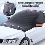Magnetic Car Snow Cover Winter Protection and Easy Use - Image 6