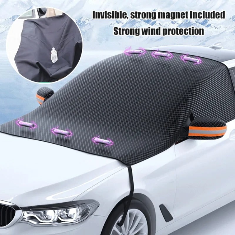 Magnetic Car Snow Cover Winter Protection and Easy Use - Image 6