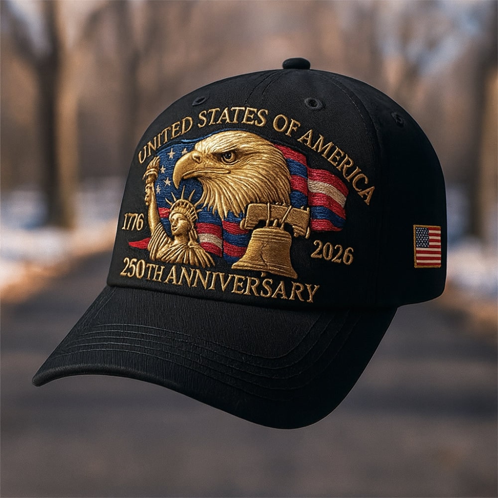 Men's Baseball Cap Embroidered Patriotic | Casual Wear - Image 11