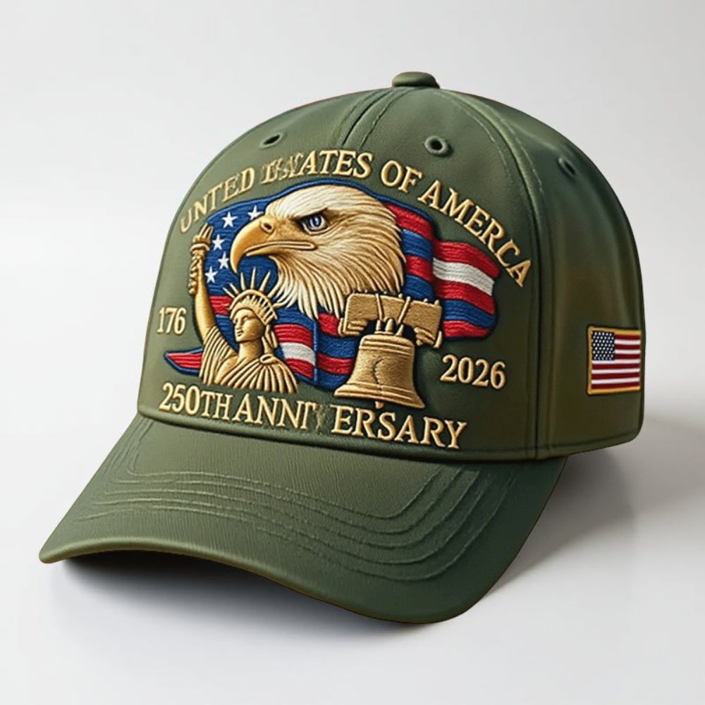 Men's Baseball Cap Embroidered Patriotic | Casual Wear - Image 13