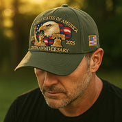 Men's Baseball Cap Embroidered Patriotic | Casual Wear - Image 2