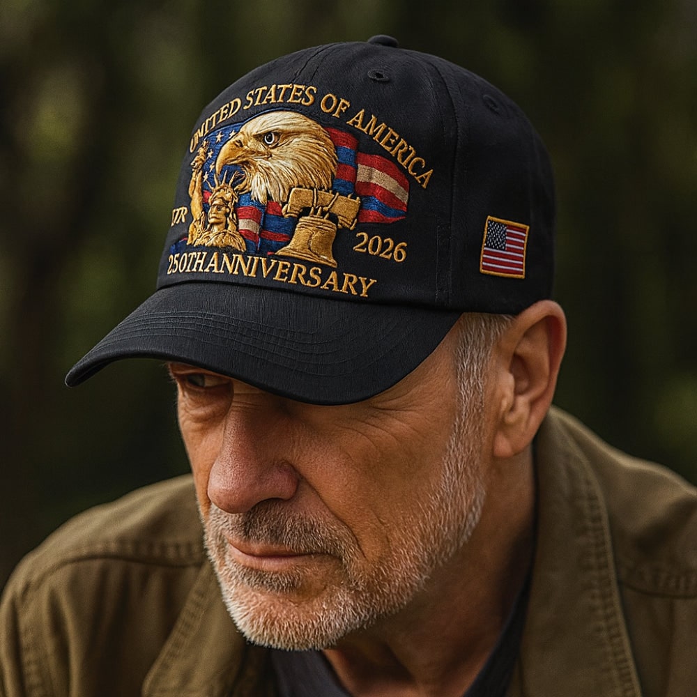 Men's Baseball Cap Embroidered Patriotic | Casual Wear - Image 6