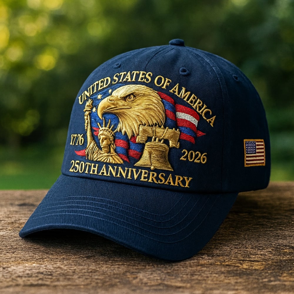 Men's Baseball Cap Embroidered Patriotic | Casual Wear - Image 7