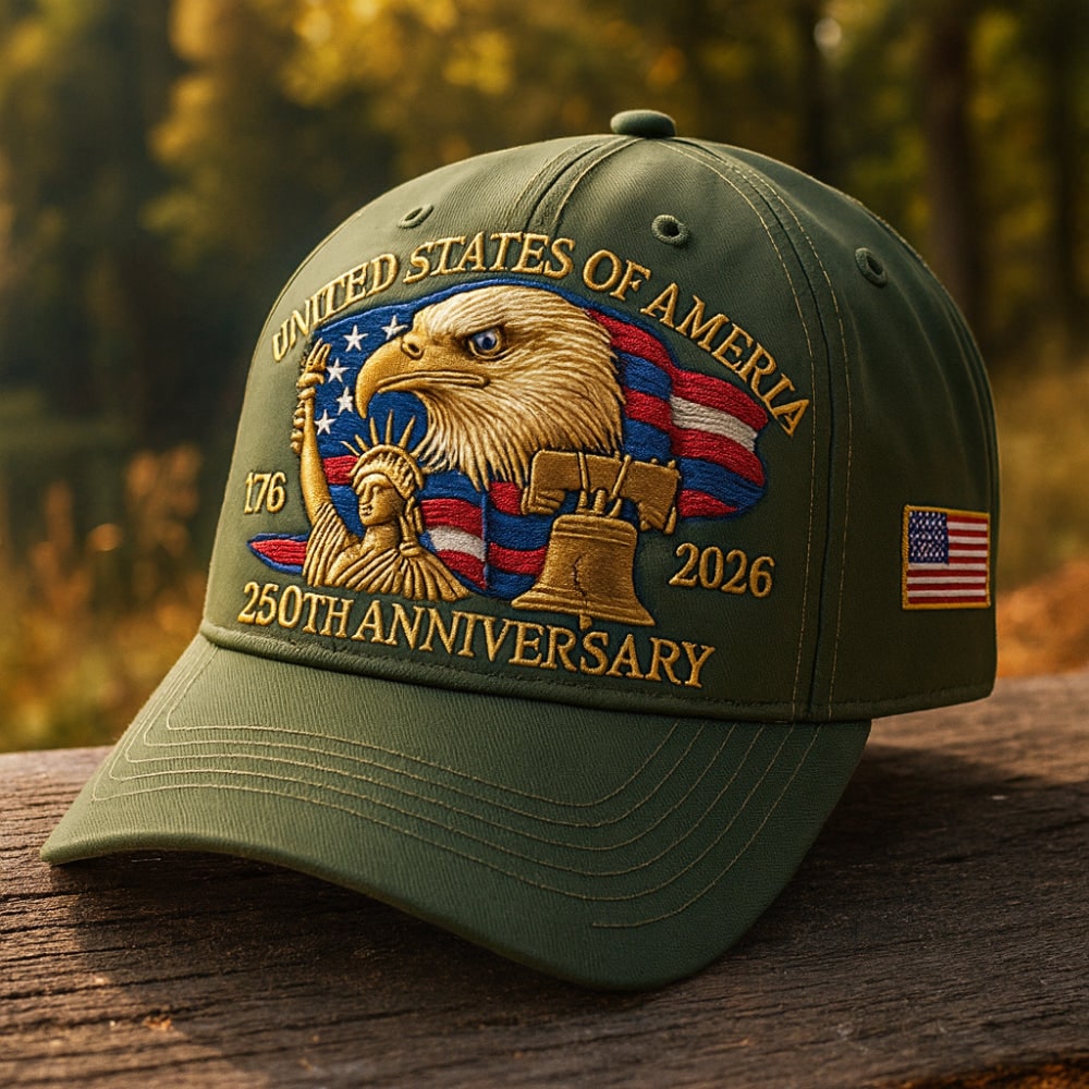 Men's Baseball Cap Embroidered Patriotic | Casual Wear - Image 8