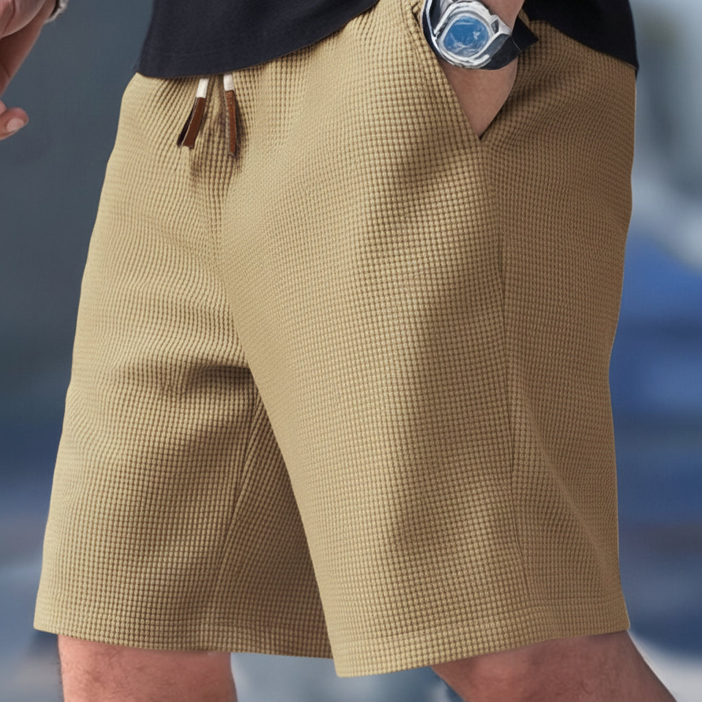 Men's Casual Waffle Shorts Fit | Everyday Wear - Image 3