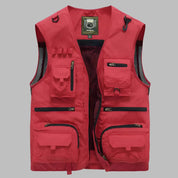 Men's Functional Summer Vest Multi-Pocket | Casual Outdoor Wear - Image 1