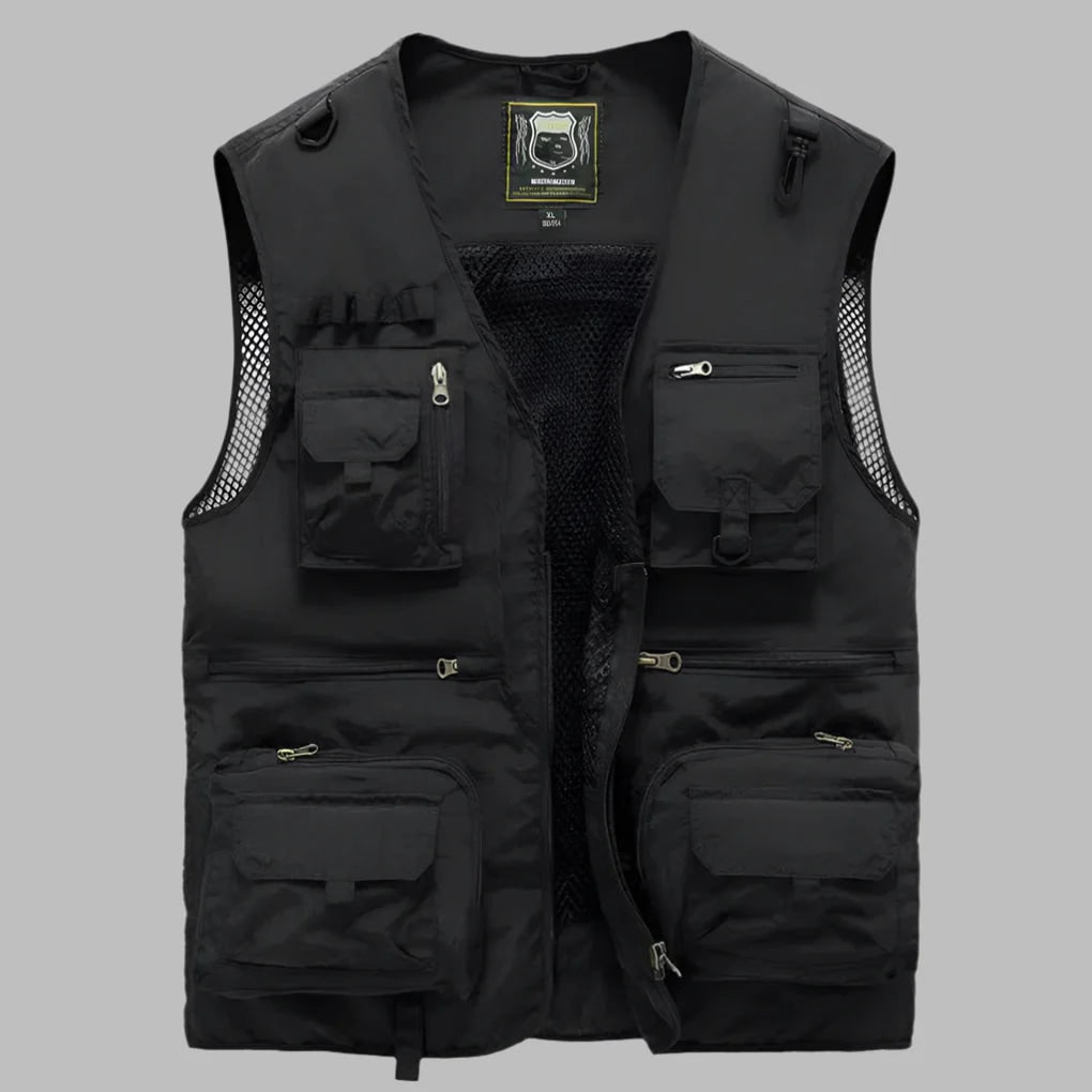 Men's Functional Summer Vest Multi-Pocket | Casual Outdoor Wear - Image 2