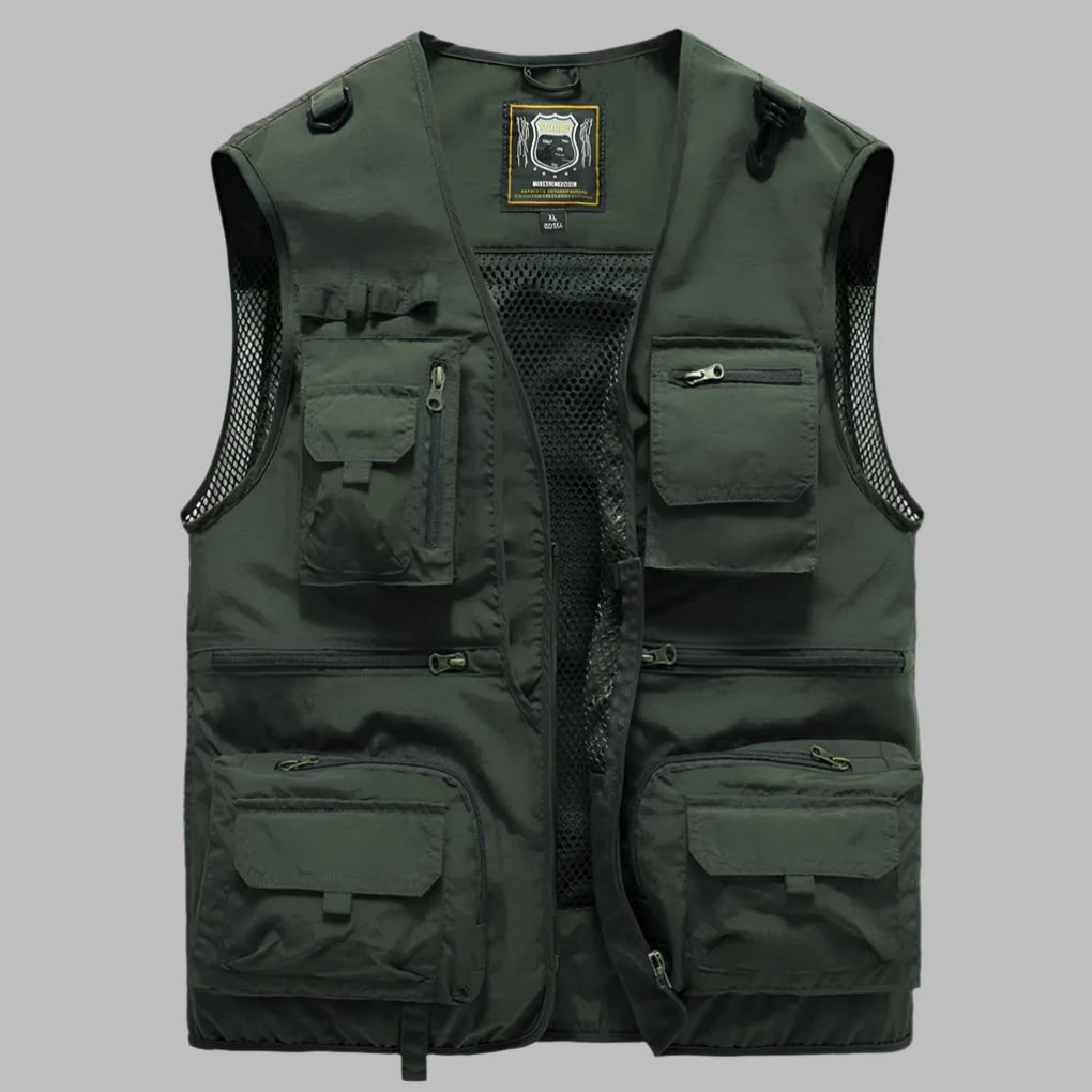 Men's Functional Summer Vest Multi-Pocket | Casual Outdoor Wear - Image 4