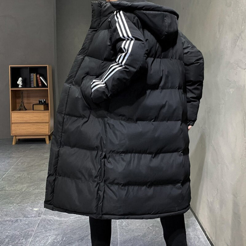 Men's Hooded Winter Coat Waterproof | Puffer Jacket - Image 2