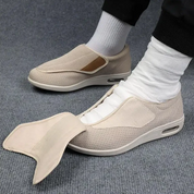 Men's Lace-Up Diabetic Shoes Wide Memory Foam | Footwear - Image 1