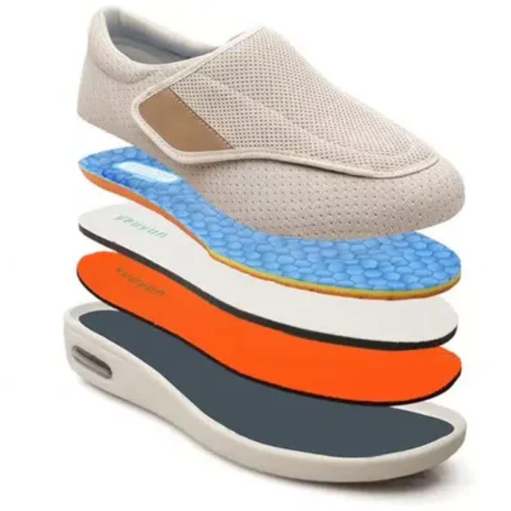 Men's Lace-Up Diabetic Shoes Wide Memory Foam | Footwear - Image 6
