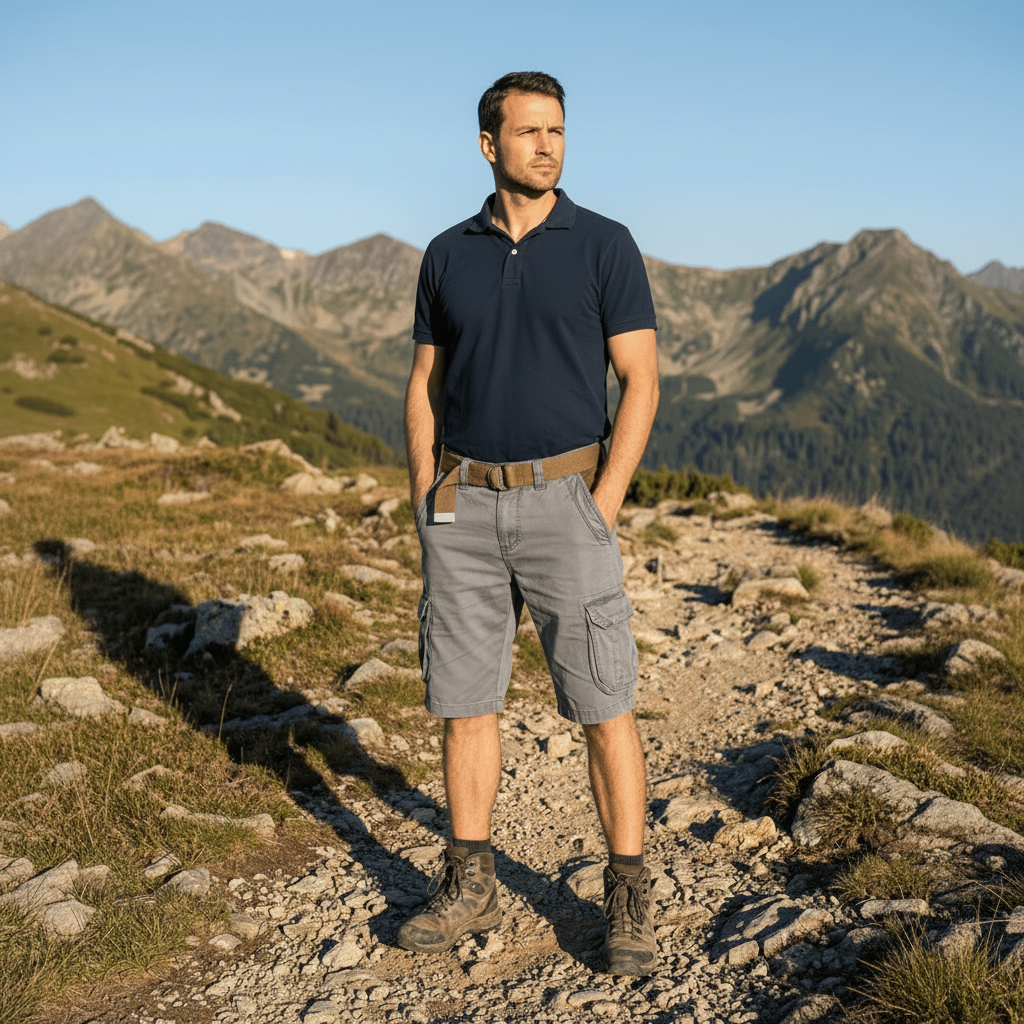 Men's Multiple Pocket Cargo Shorts Outdoor | Wear - Image 2