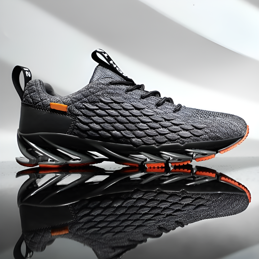 Men's Running Shoes Knit Casual | Athletic Footwear - Image 2