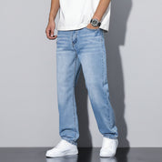 Men's Straight Leg Jeans Loose Fit | Casual Jeans - Image 7