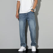 Men's Straight Leg Jeans Loose Fit | Casual Jeans - Image 9