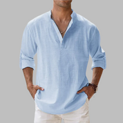 Men's Summer Shirt Button-Down Relaxed Fit | Casual Wear - Image 1