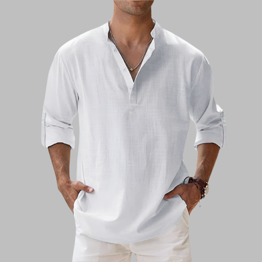 Men's Summer Shirt Button-Down Relaxed Fit | Casual Wear - Image 4