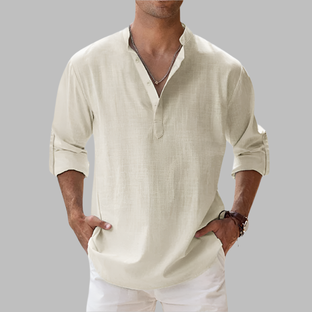 Men's Summer Shirt Button-Down Relaxed Fit | Casual Wear - Image 5