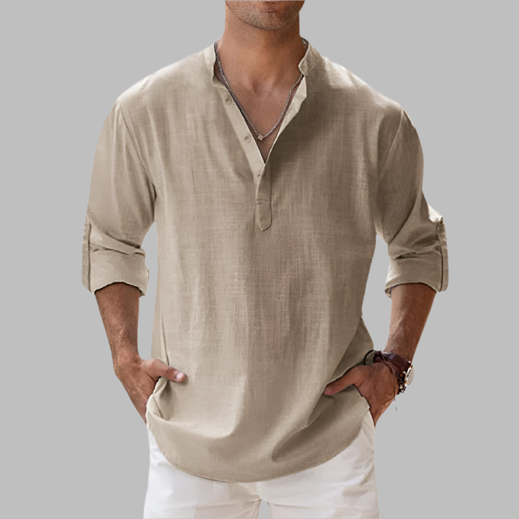 Men's Summer Shirt Button-Down Relaxed Fit | Casual Wear - Image 9