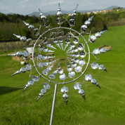 Metal Wind Spinner Outdoor Garden Decorative Accent - Image 1