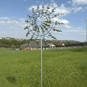 Metal Wind Spinner Outdoor Garden Decorative Accent - Image 2