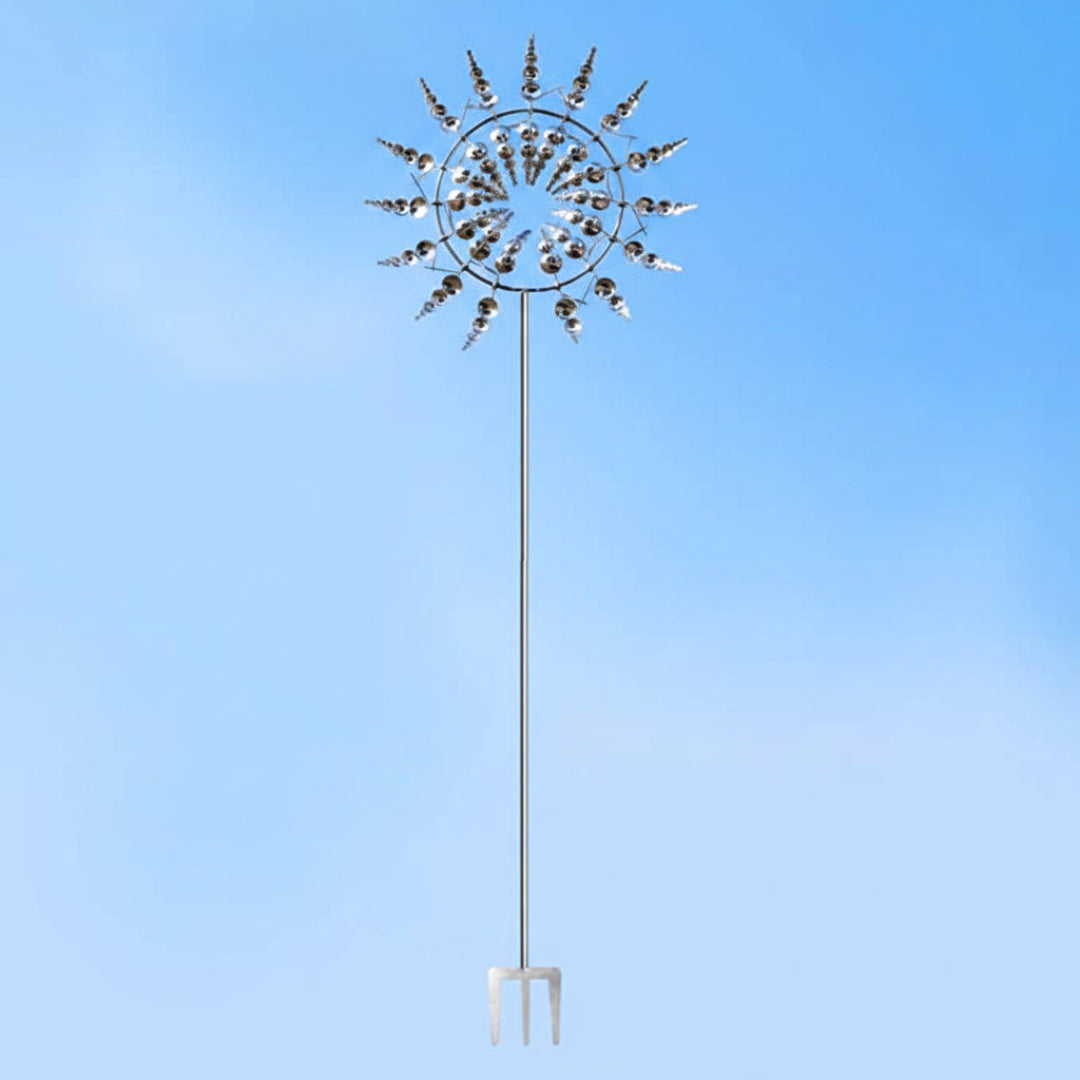 Metal Wind Spinner Outdoor Garden Decorative Accent - Image 3
