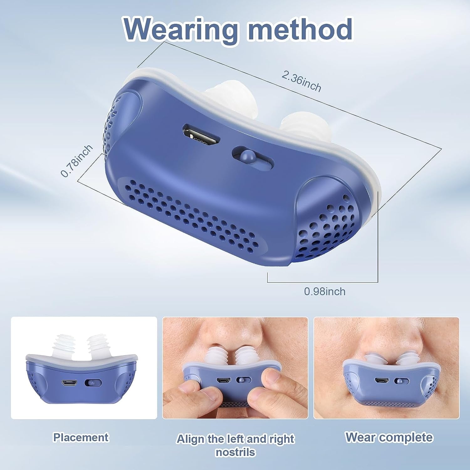 Micro Cpap Sleep Apnea Device Travel & Snoring Relief - Image 4
