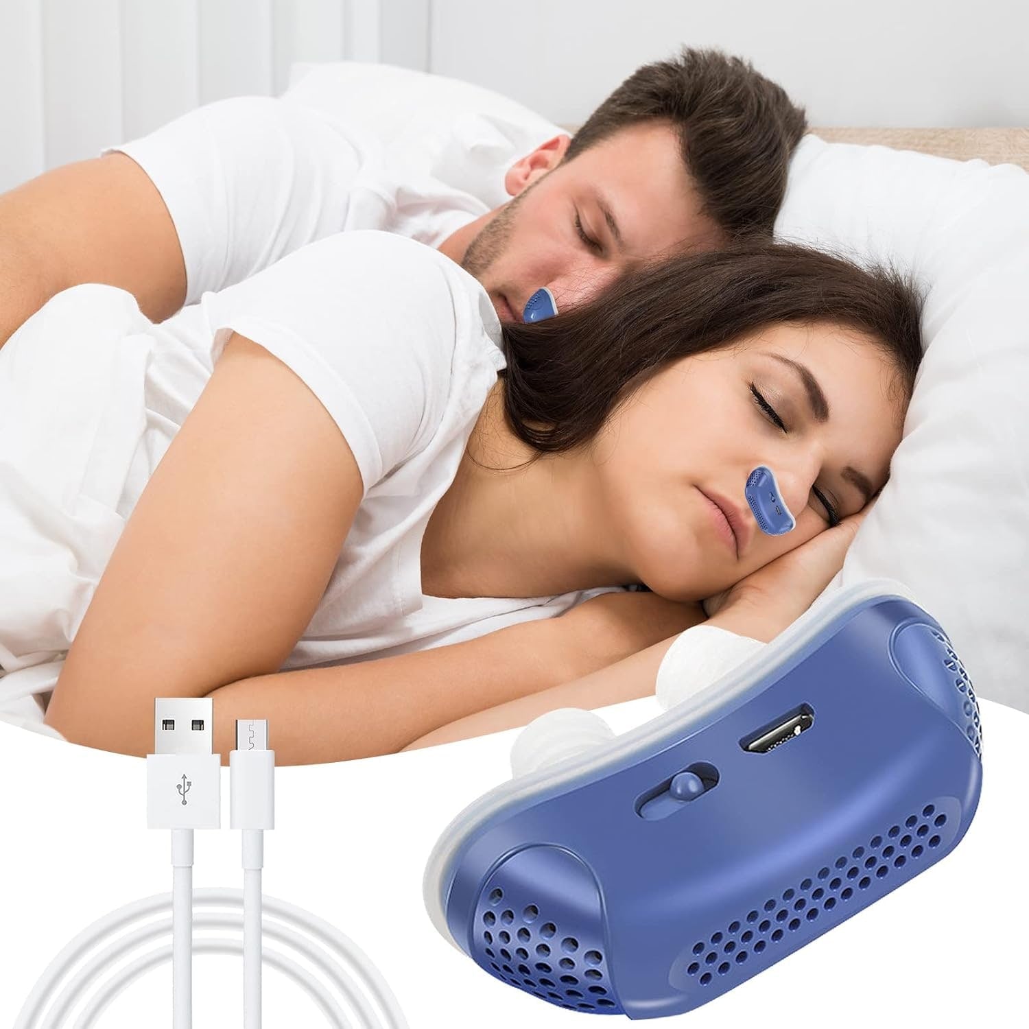 Micro Cpap Sleep Apnea Device Travel & Snoring Relief - Image 9