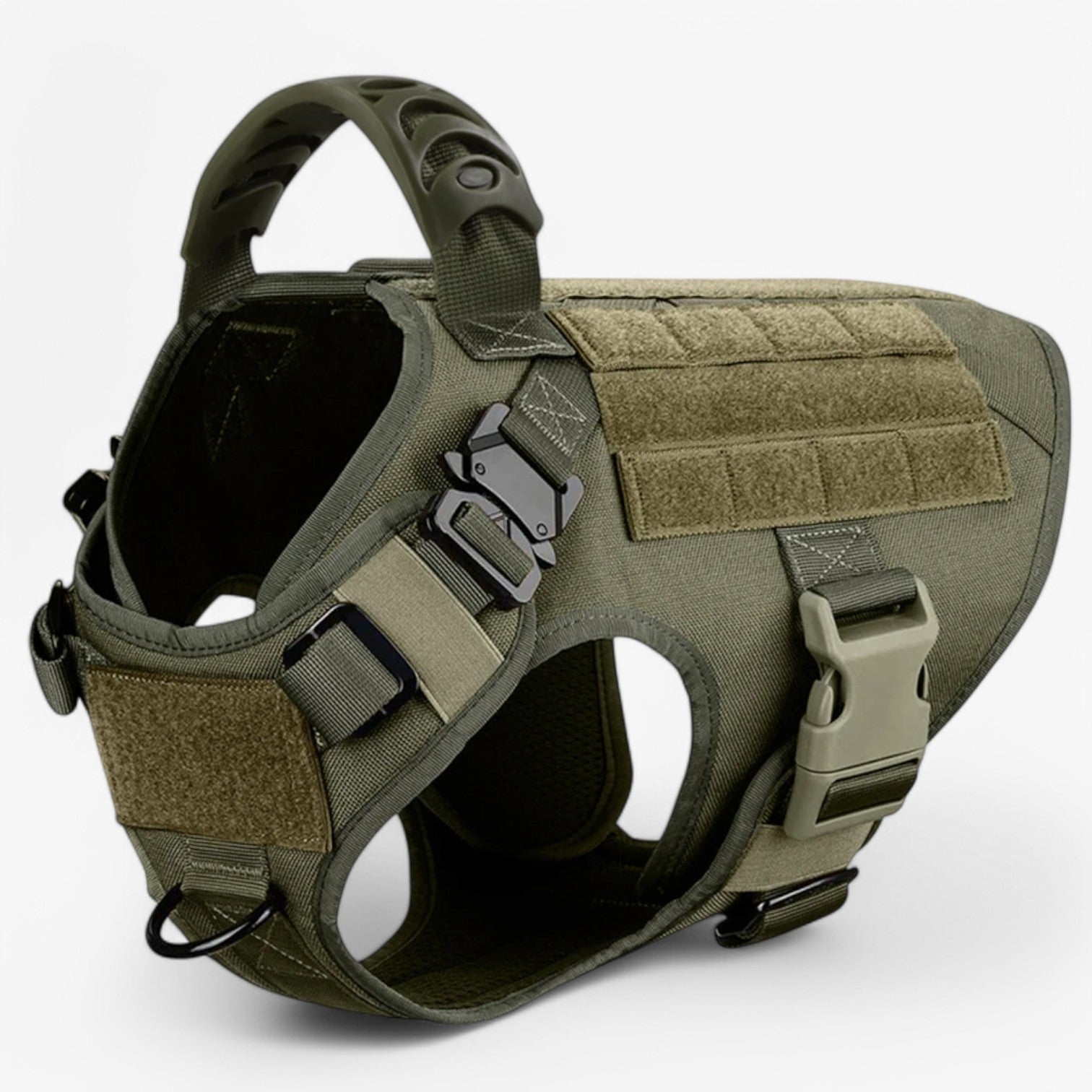 Military Dog Tactical Training Vest Quick-Release System - Image 14
