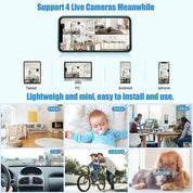 Mini Wireless Security Camera Audio and Night Vision Features - Image 5