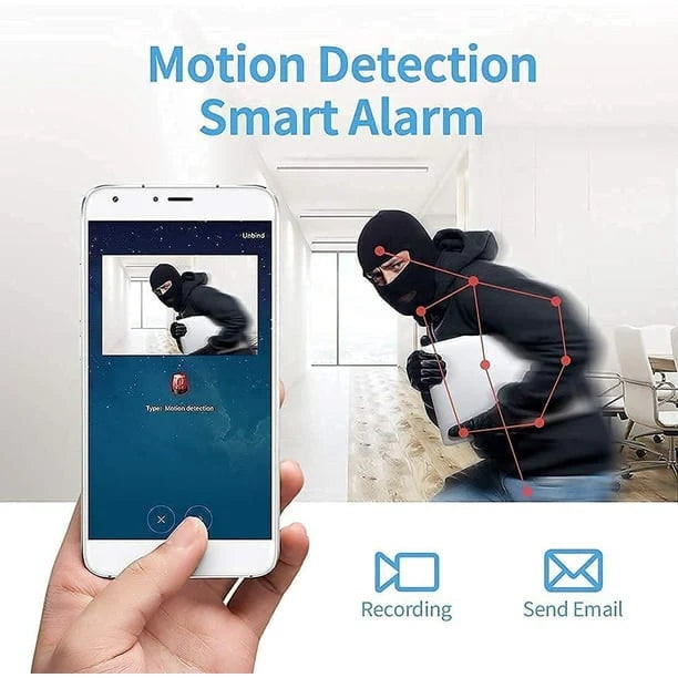 Mini Wireless Security Camera Audio and Night Vision Features - Image 6
