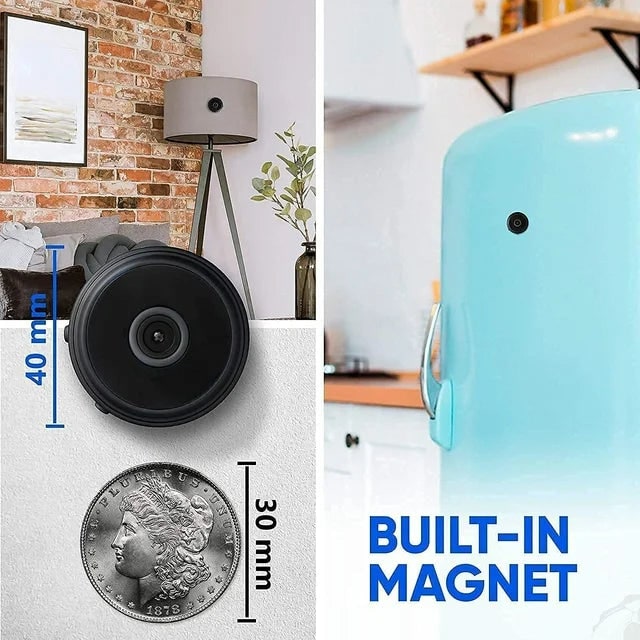 Mini Wireless Security Camera Audio and Night Vision Features - Image 7