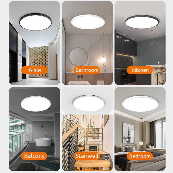Minimalist Round LED Ceiling Modern Home Decor 66 - Image 31