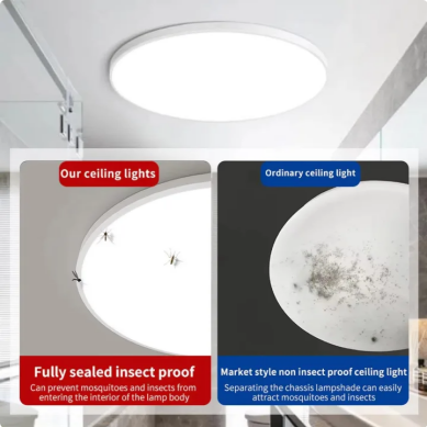Minimalist Round LED Ceiling Modern Home Decor 66 - Image 8