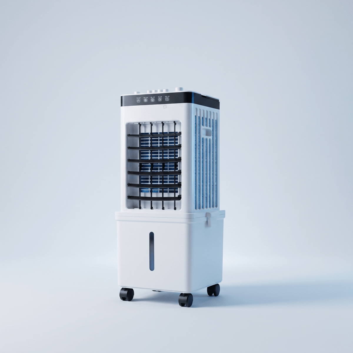 Mobile Air Cooler 3-In-1 Portable Evaporative Cooling Home - Image 2