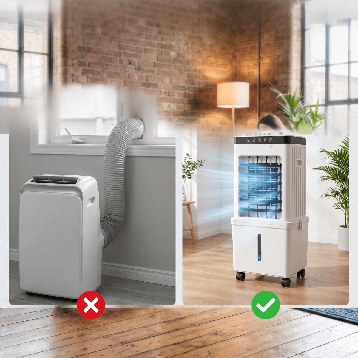 Mobile Air Cooler 3-In-1 Portable Evaporative Cooling Home - Image 4