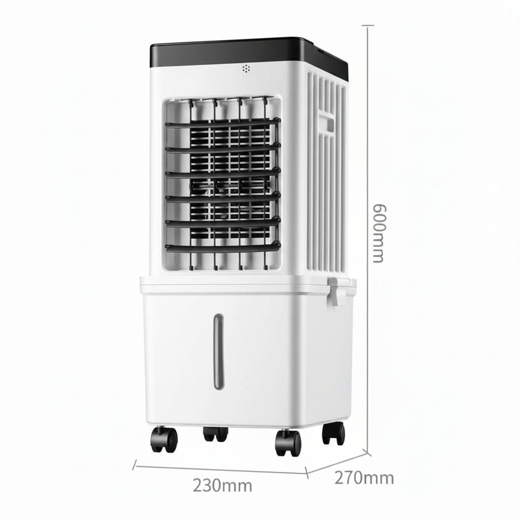 Mobile Air Cooler 3-In-1 Portable Evaporative Cooling Home - Image 8