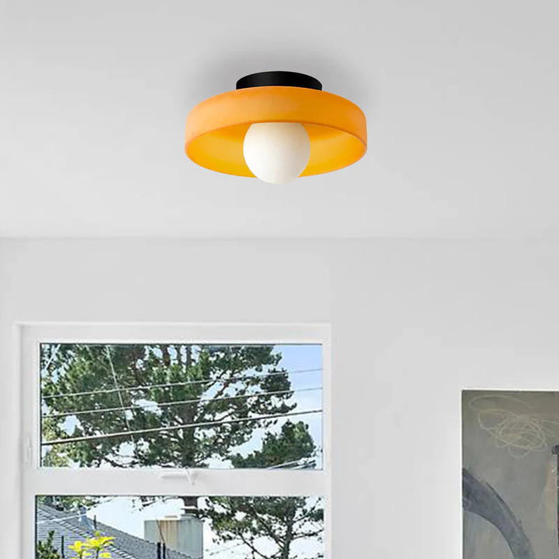 Modern Ceiling Light Fixture Kitchen Round Flush Mount Design - Image 12