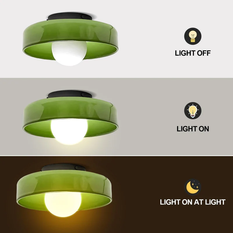 Modern Ceiling Light Fixture Kitchen Round Flush Mount Design - Image 20