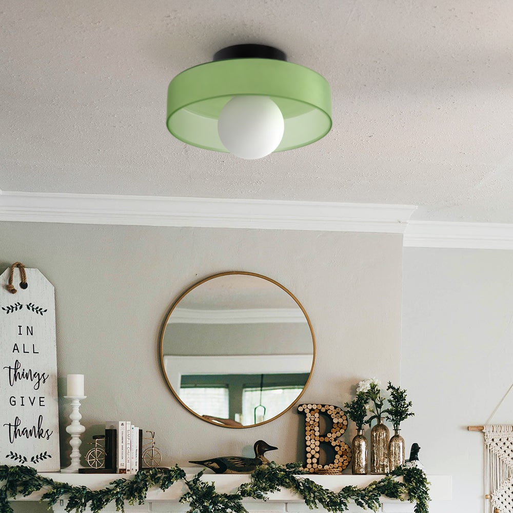 Modern Ceiling Light Fixture Kitchen Round Flush Mount Design - Image 25